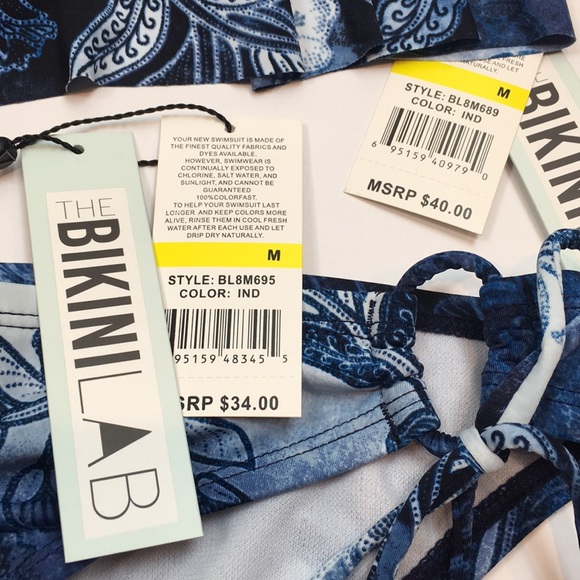 The Bikini Lab Tie Dye Boho Bikini - Picture 7 of 7